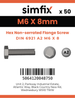 Simfix product label - 6921A206008-T