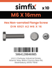Simfix product label - 6921A206016-D