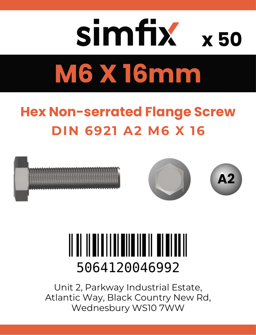 Simfix product label - 6921A206016-T