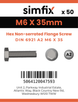 Simfix product label - 6921A206035-T