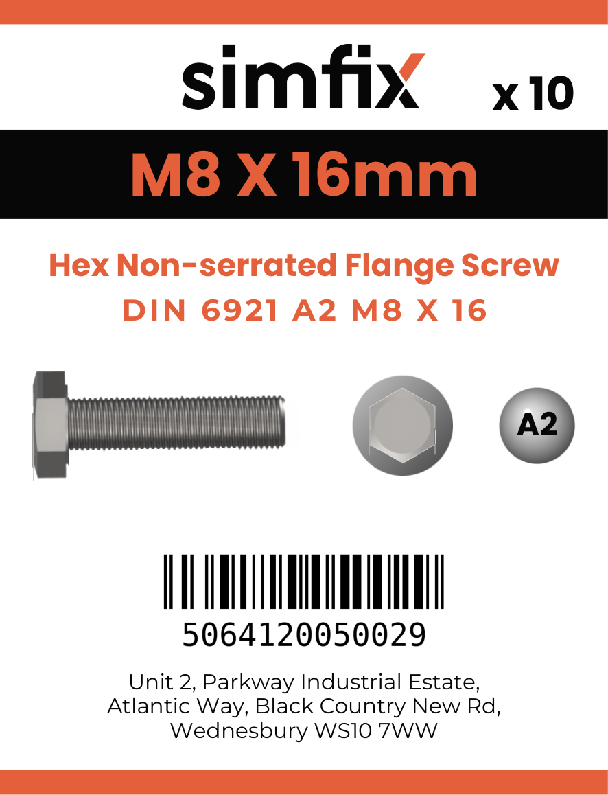 Simfix product label - 6921A208016-D