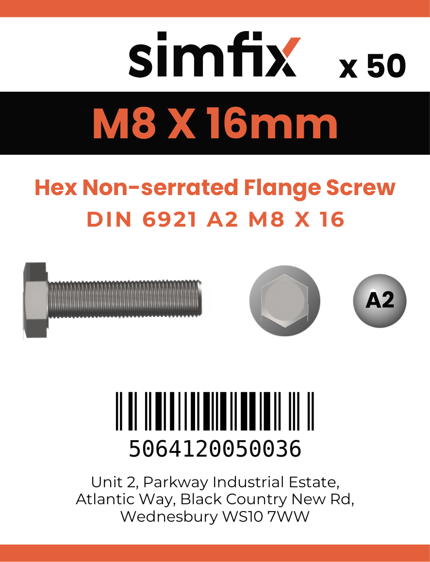 Simfix product label - 6921A208016-T