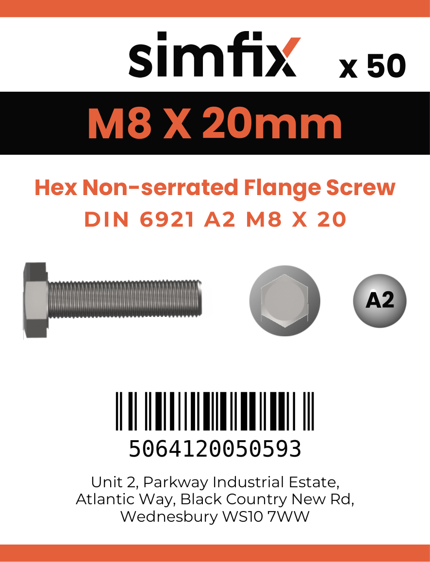 Simfix product label - 6921A208020-T