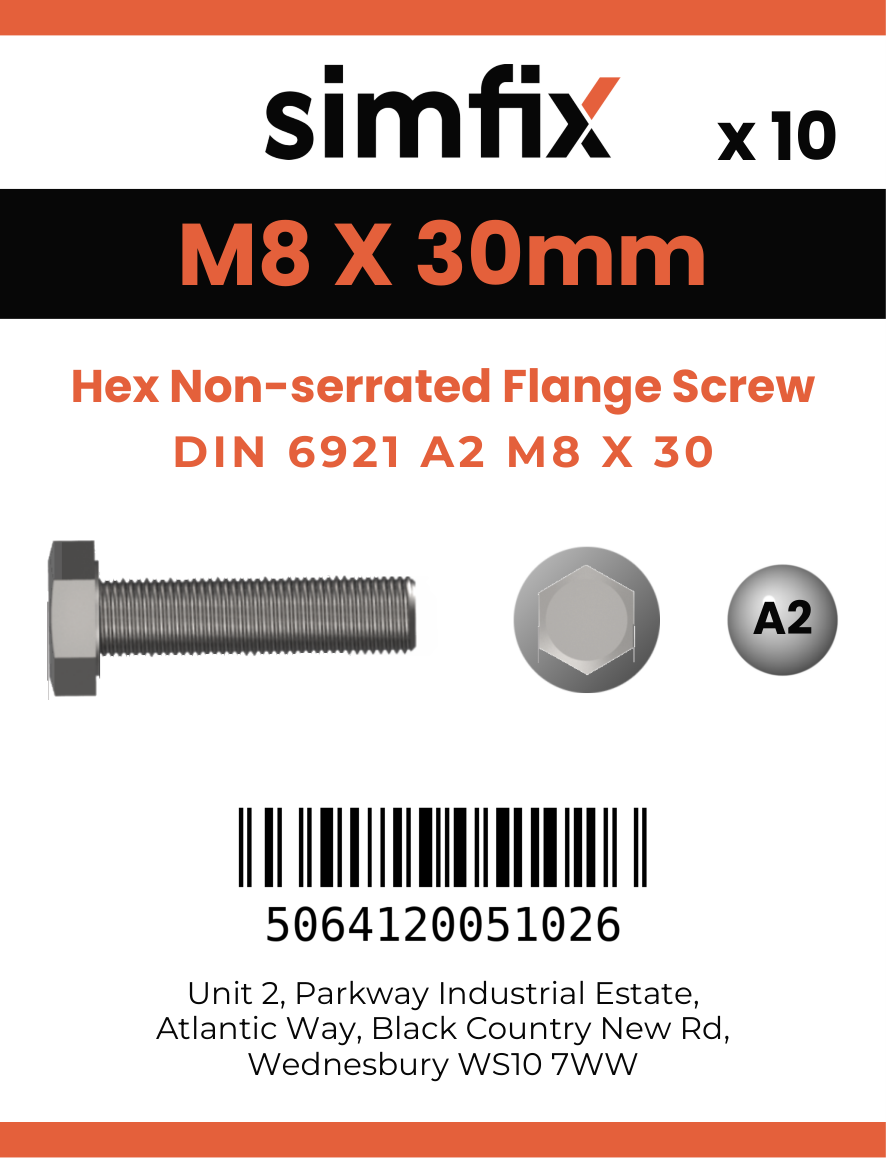 Simfix product label - 6921A208030-D