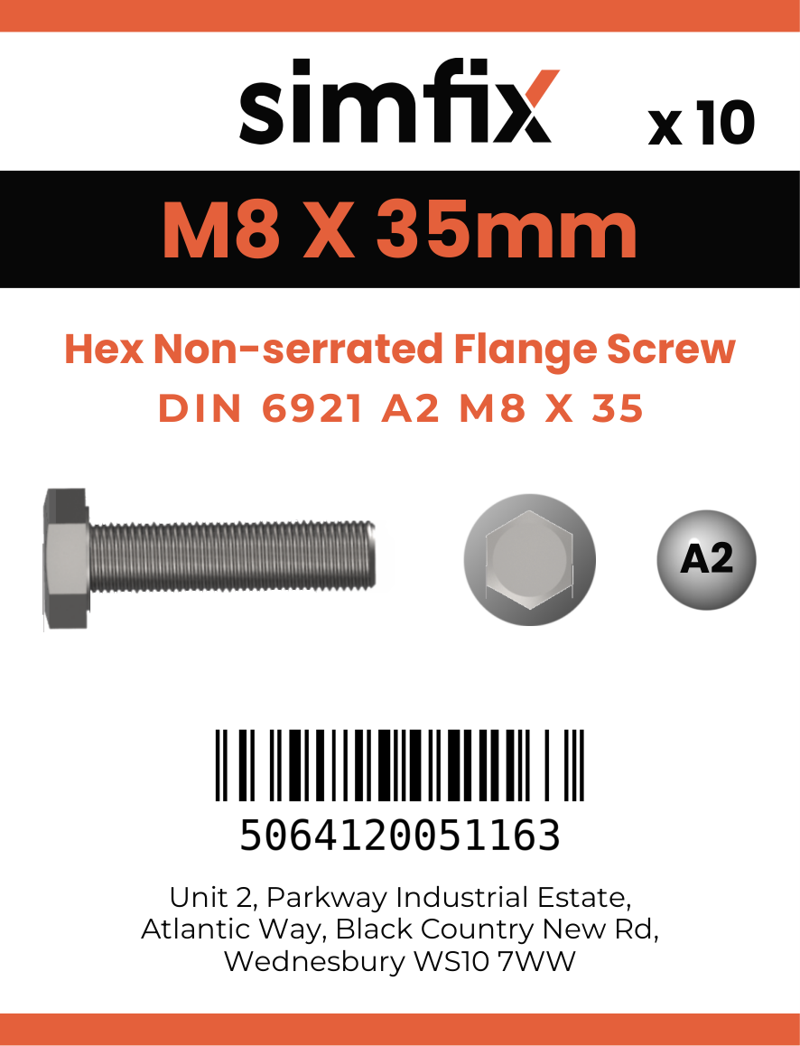 Simfix product label - 6921A208035-D
