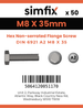 Simfix product label - 6921A208035-T