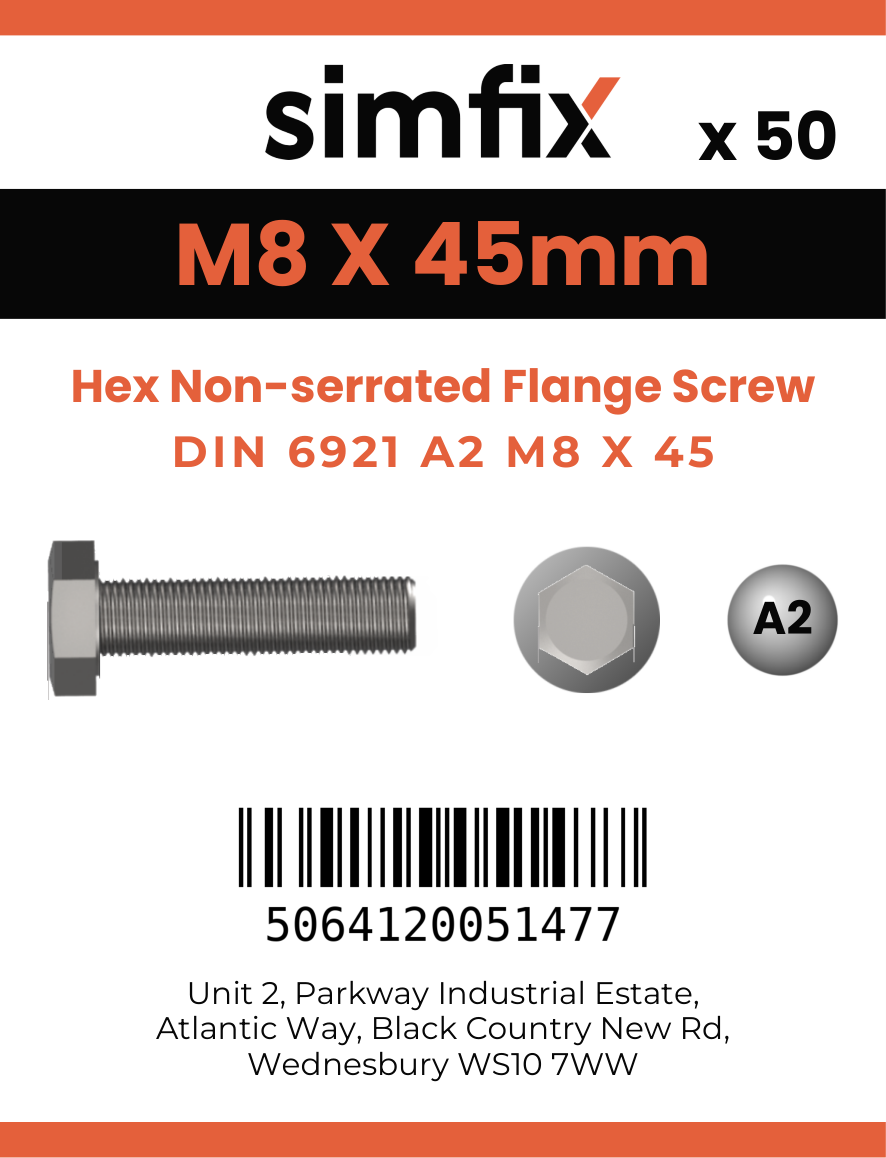 Simfix product label - 6921A208045-T