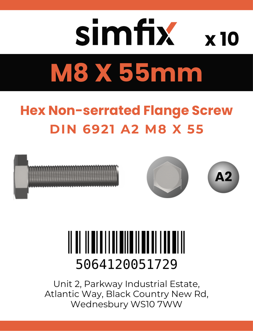 Simfix product label - 6921A208055-D