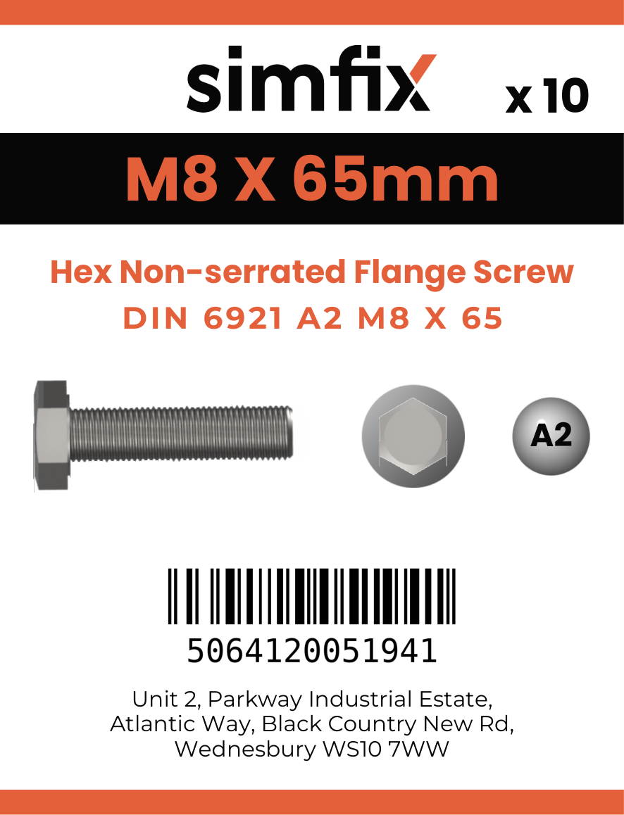 Simfix product label - 6921A208065-D