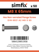 Simfix product label - 6921A208065-T