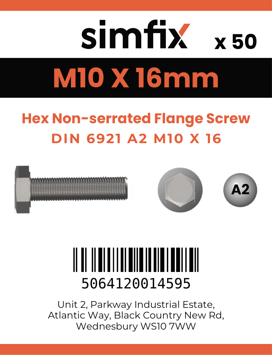 Simfix product label - 6921A210016-T