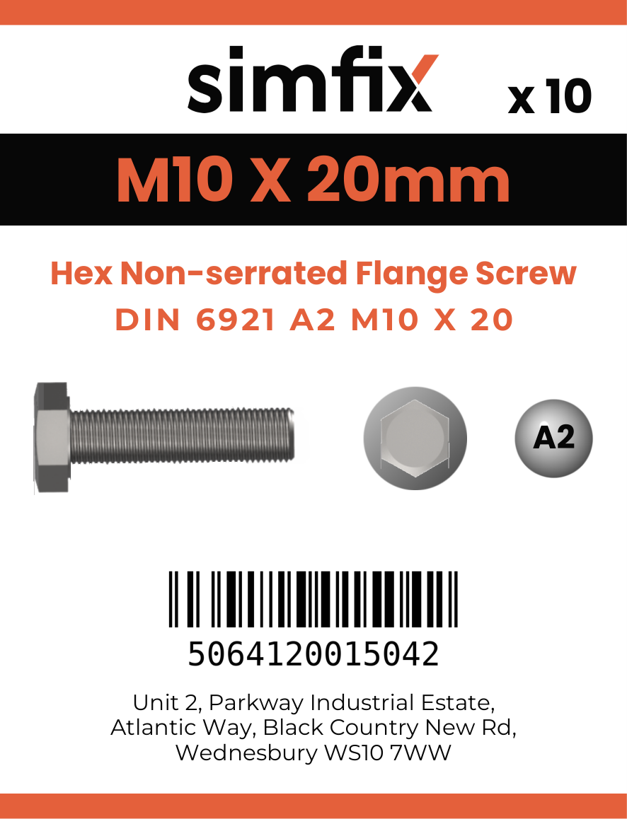 Simfix product label - 6921A210020-D