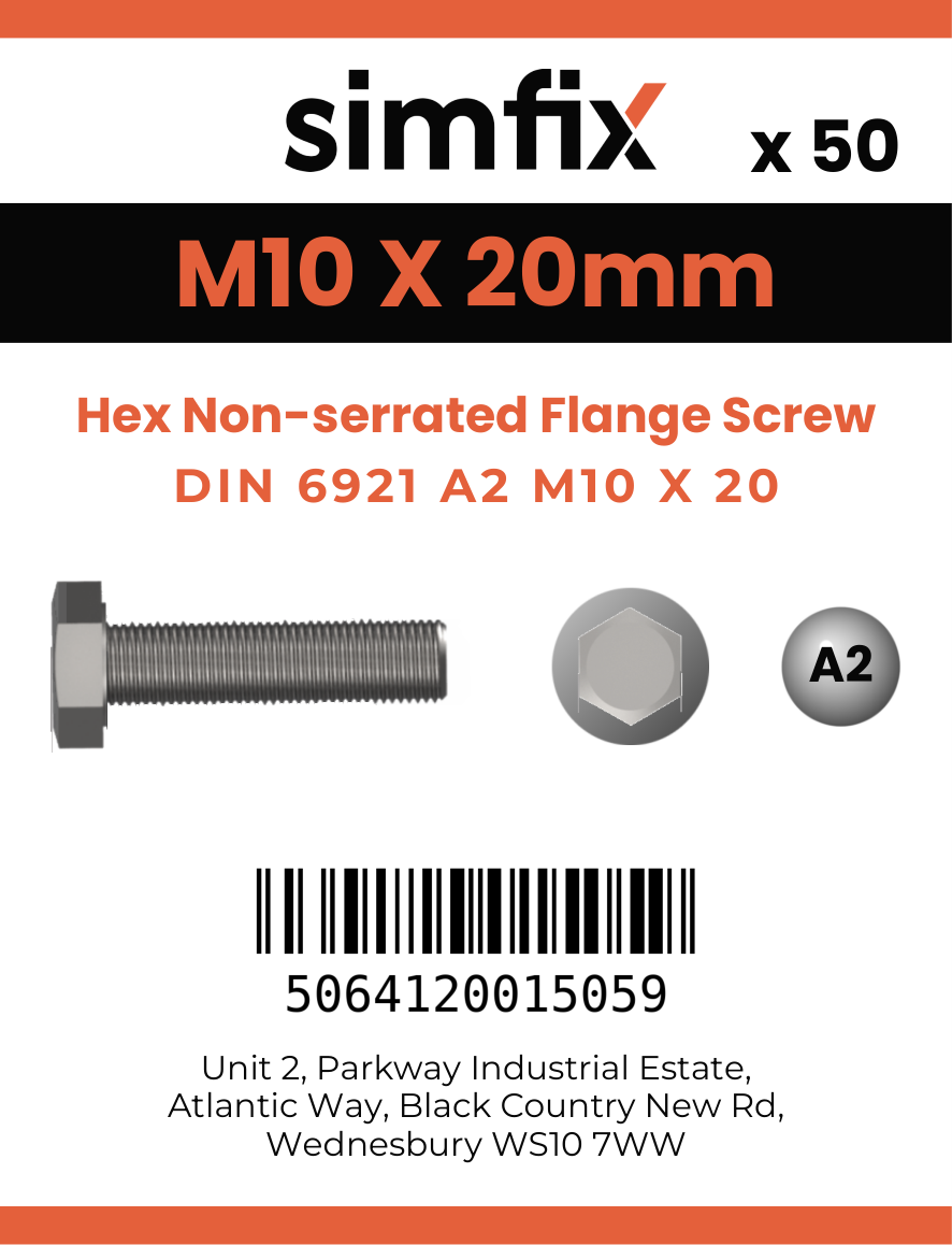 Simfix product label - 6921A210020-T