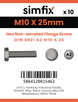 Simfix product label - 6921A210025-D