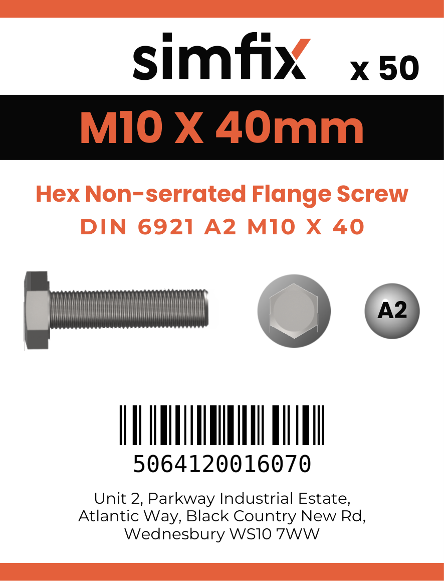 Simfix product label - 6921A210040-T