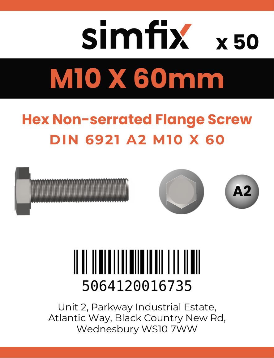 Simfix product label - 6921A210060-T