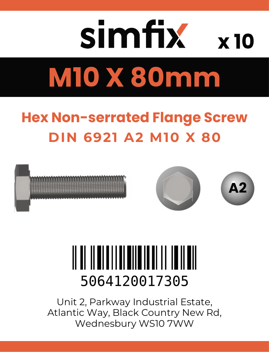Simfix product label - 6921A210080-D