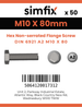 Simfix product label - 6921A210080-T