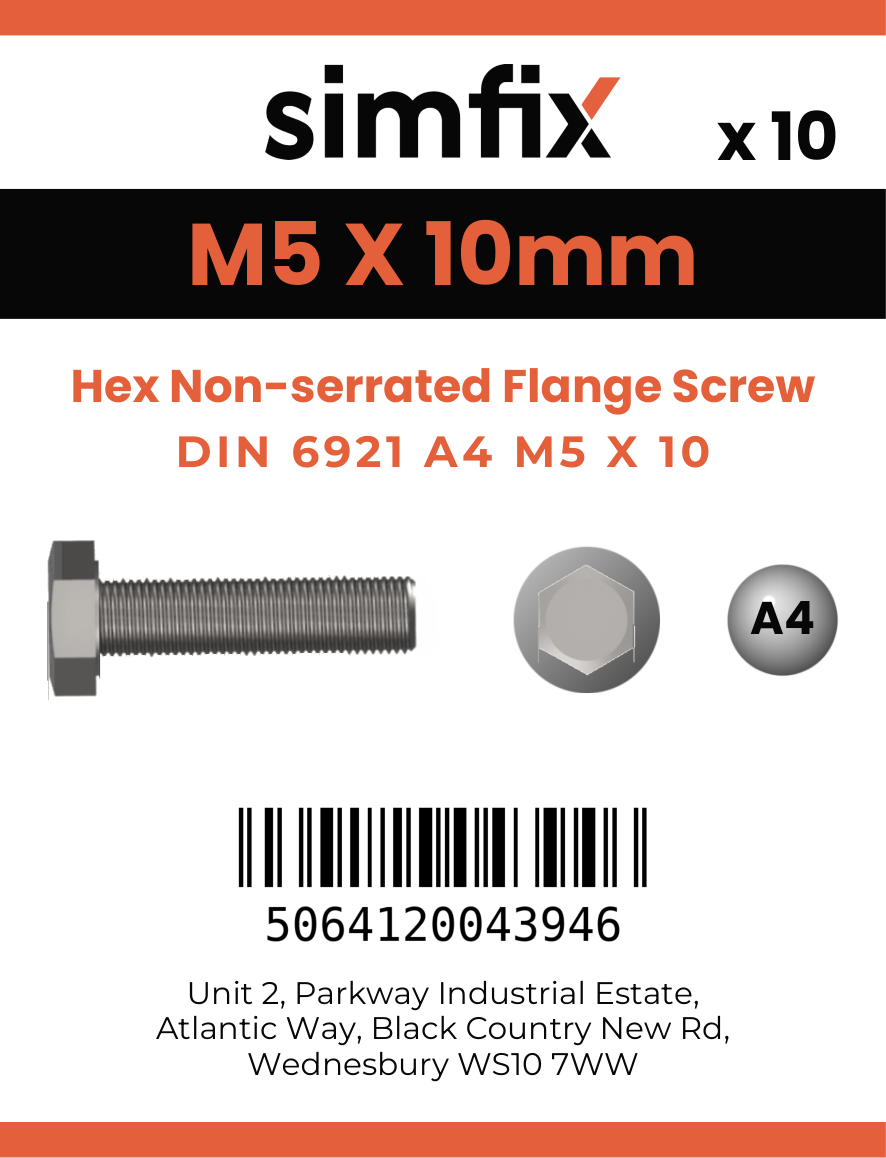 Simfix product label - 6921A405010-D