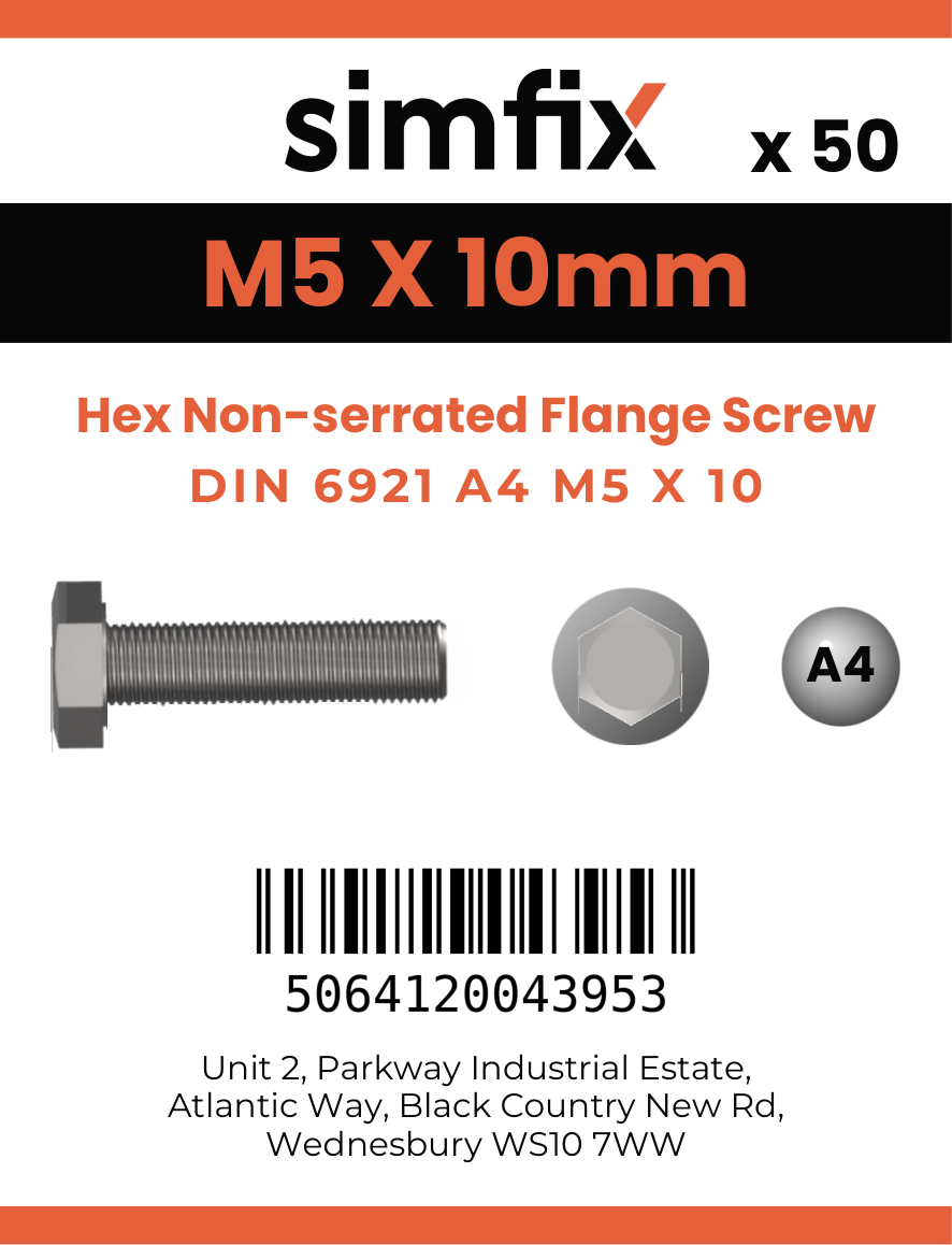 Simfix product label - 6921A405010-T