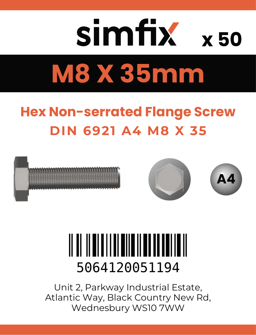 Simfix product label - 6921A408035-T