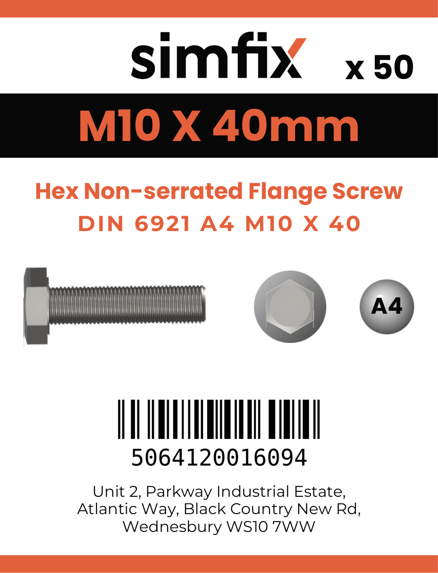 Simfix product label - 6921A410040-T