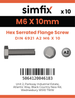 Simfix product label - 6921ZA206010-D