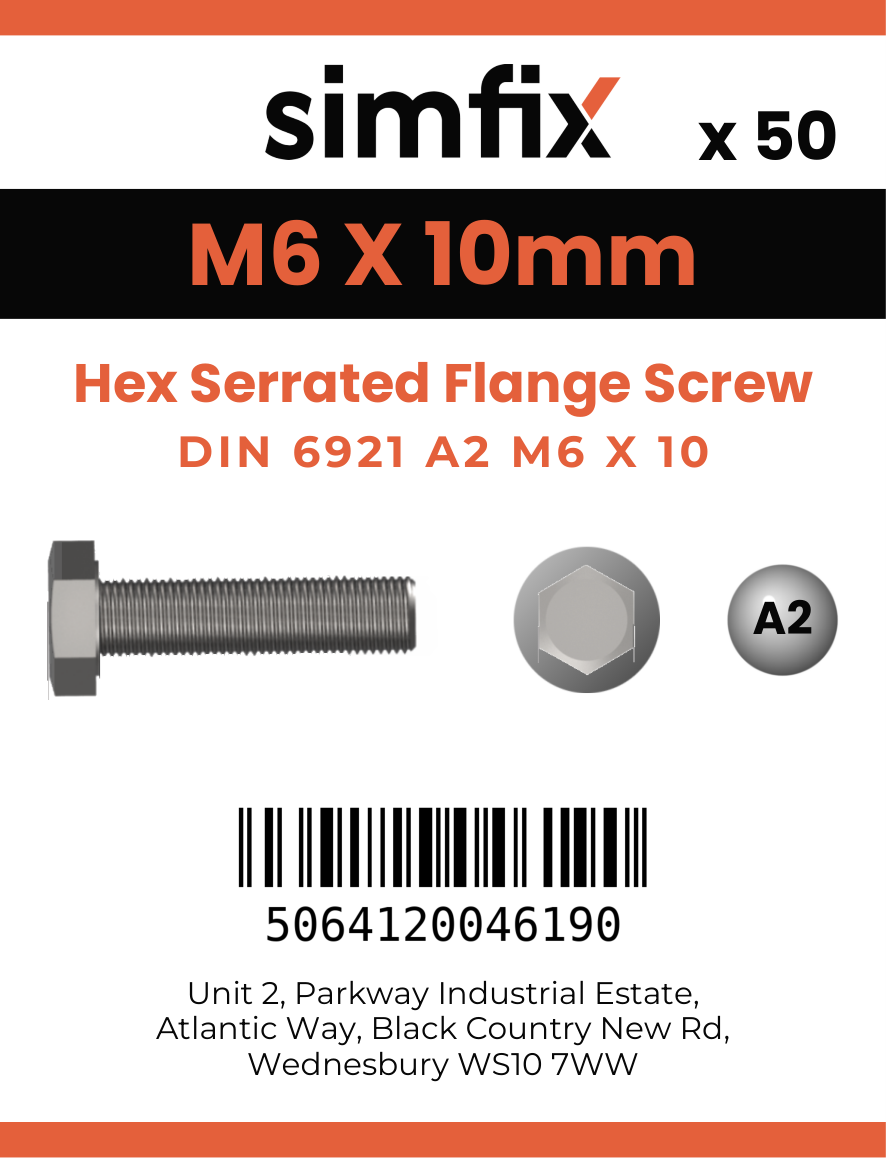 Simfix product label - 6921ZA206010-T