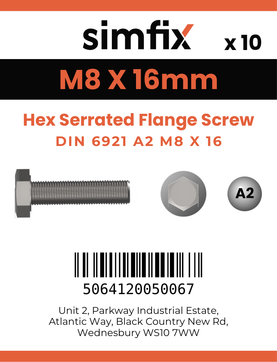 Simfix product label - 6921ZA208016-D