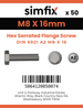 Simfix product label - 6921ZA208016-T