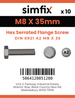 Simfix product label - 6921ZA208035-D