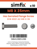Simfix product label - 6921ZA208035-D