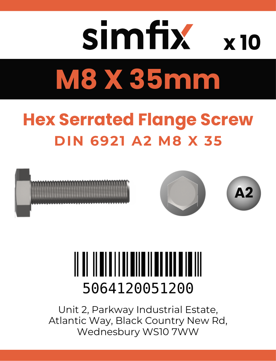 Simfix product label - 6921ZA208035-D