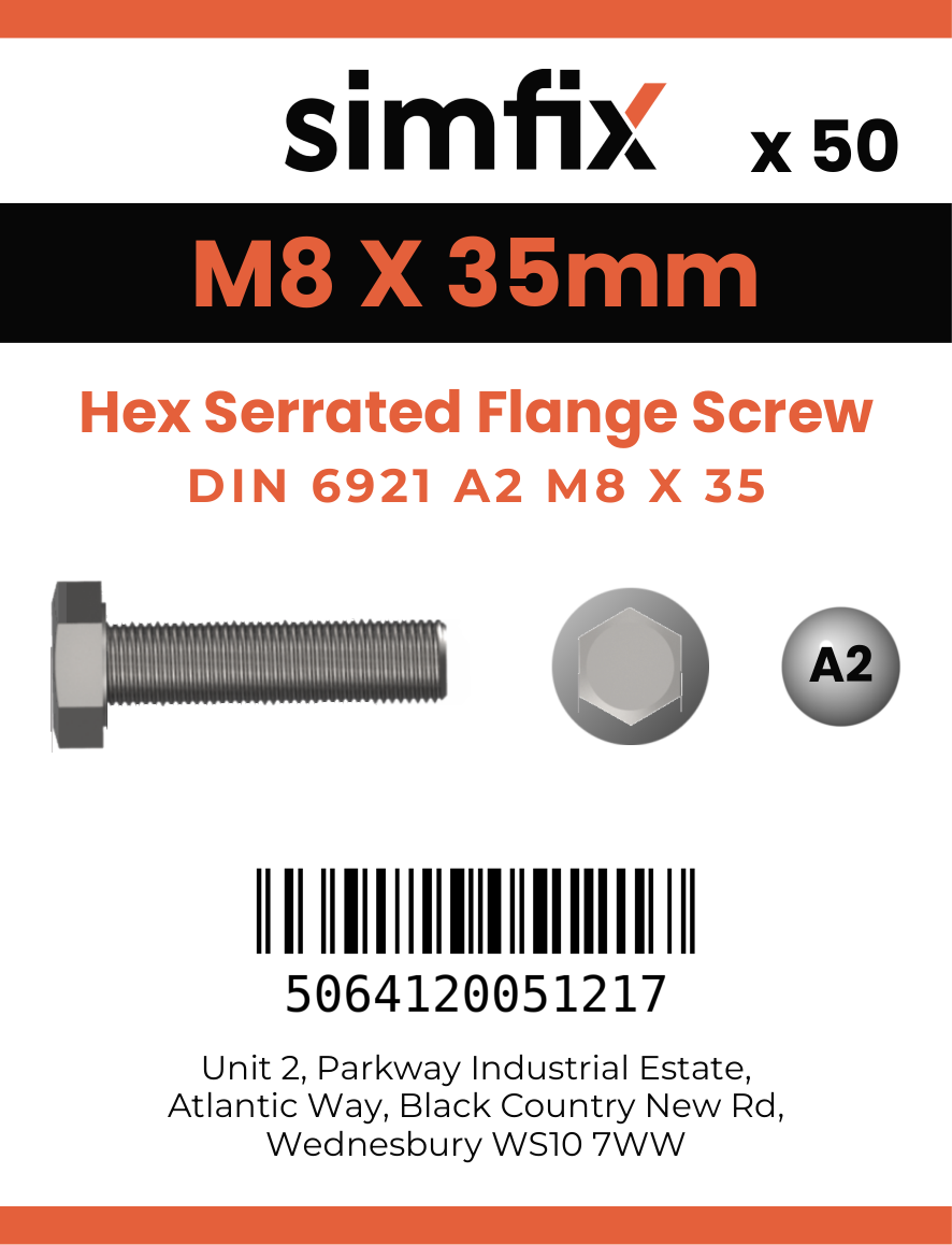Simfix product label - 6921ZA208035-T