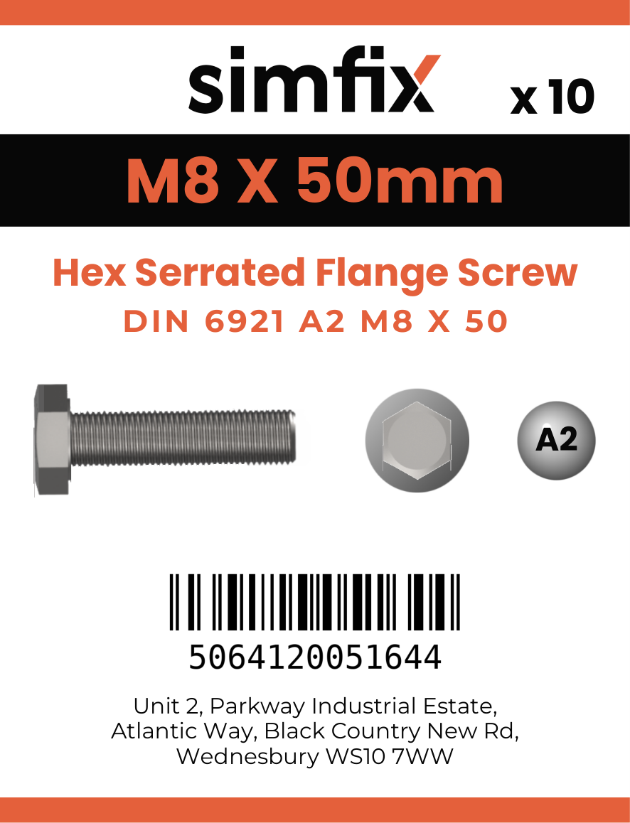 Simfix product label - 6921ZA208050-D