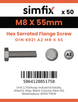 Simfix product label - 6921ZA208055-T