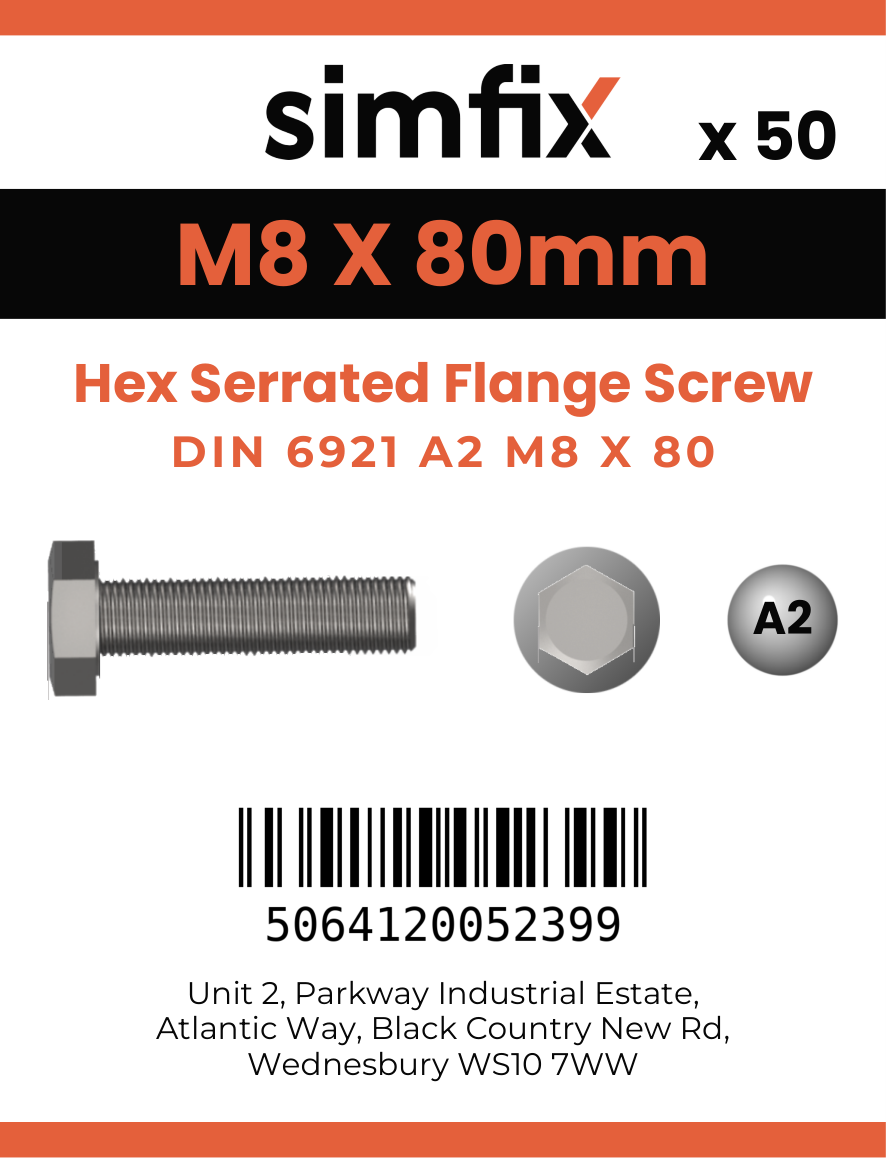 Simfix product label - 6921ZA208080-T