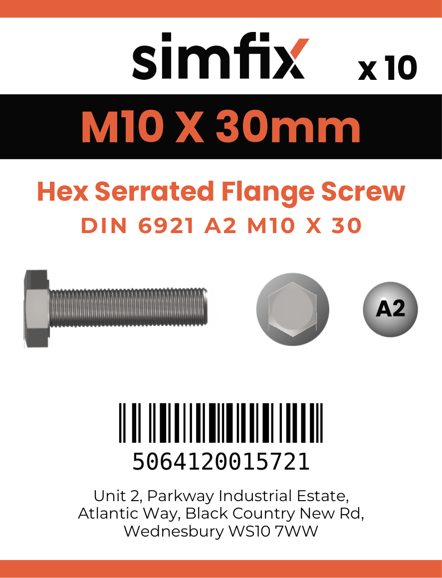 Simfix product label - 6921ZA210030-D