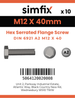 Simfix product label - 6921ZA212040-D