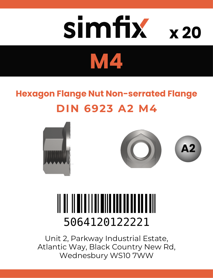 Simfix product label - 6923A204-D