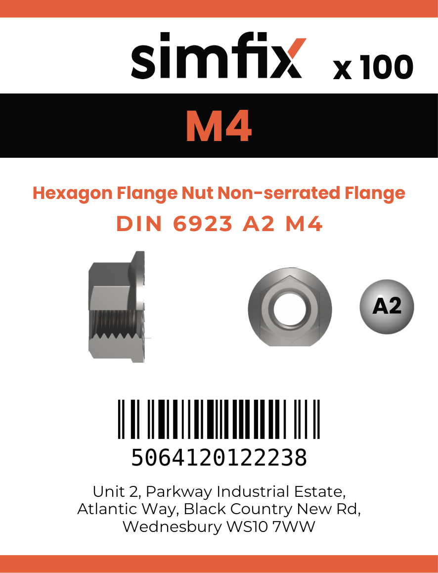 Simfix product label - 6923A204-T