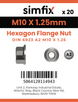 Simfix product label - 6923ZA210125-D