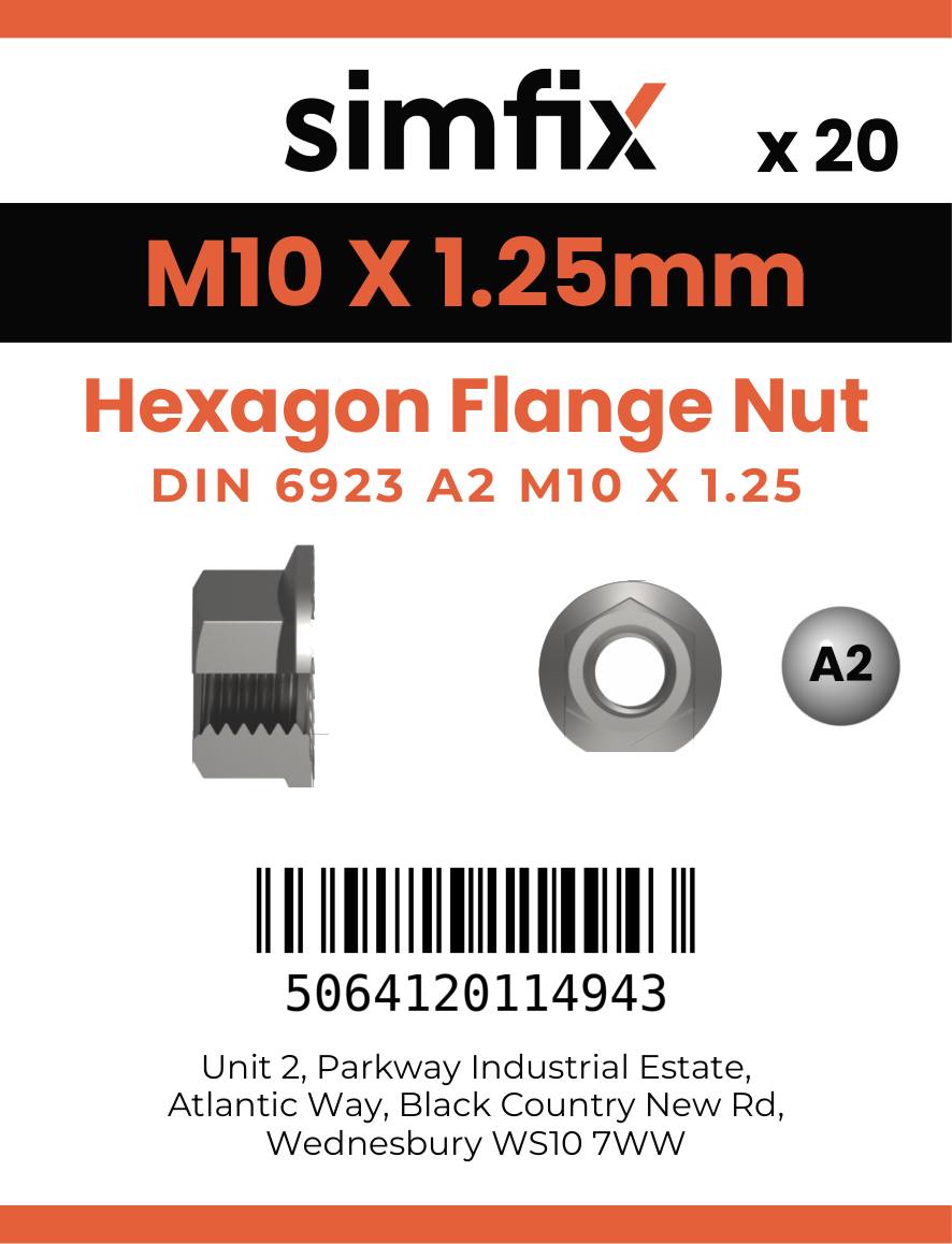Simfix product label - 6923ZA210125-D