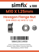 Simfix product label - 6923ZA210125-T
