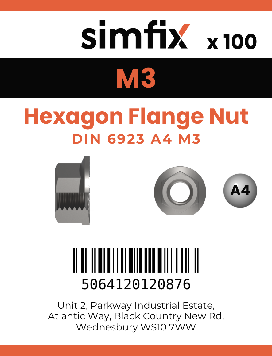 Simfix product label - 6923ZA403-T