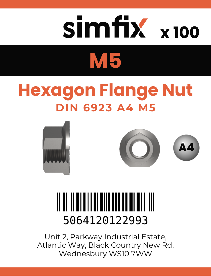 Simfix product label - 6923ZA405-T