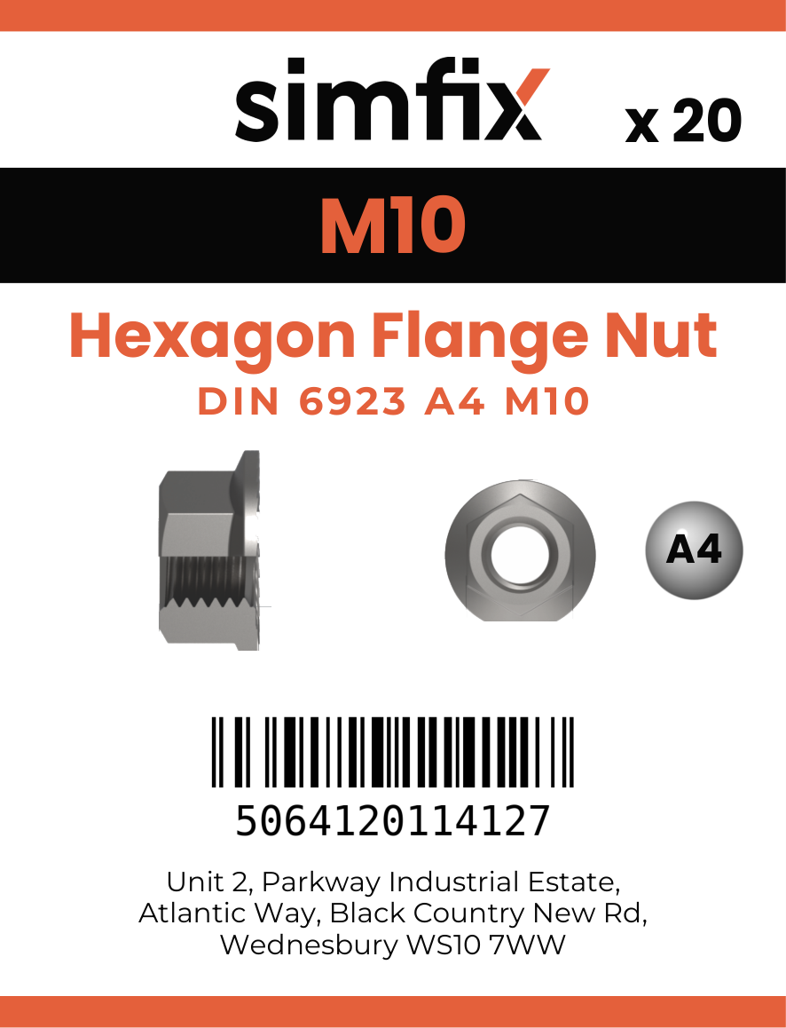 Simfix product label - 6923ZA410-D