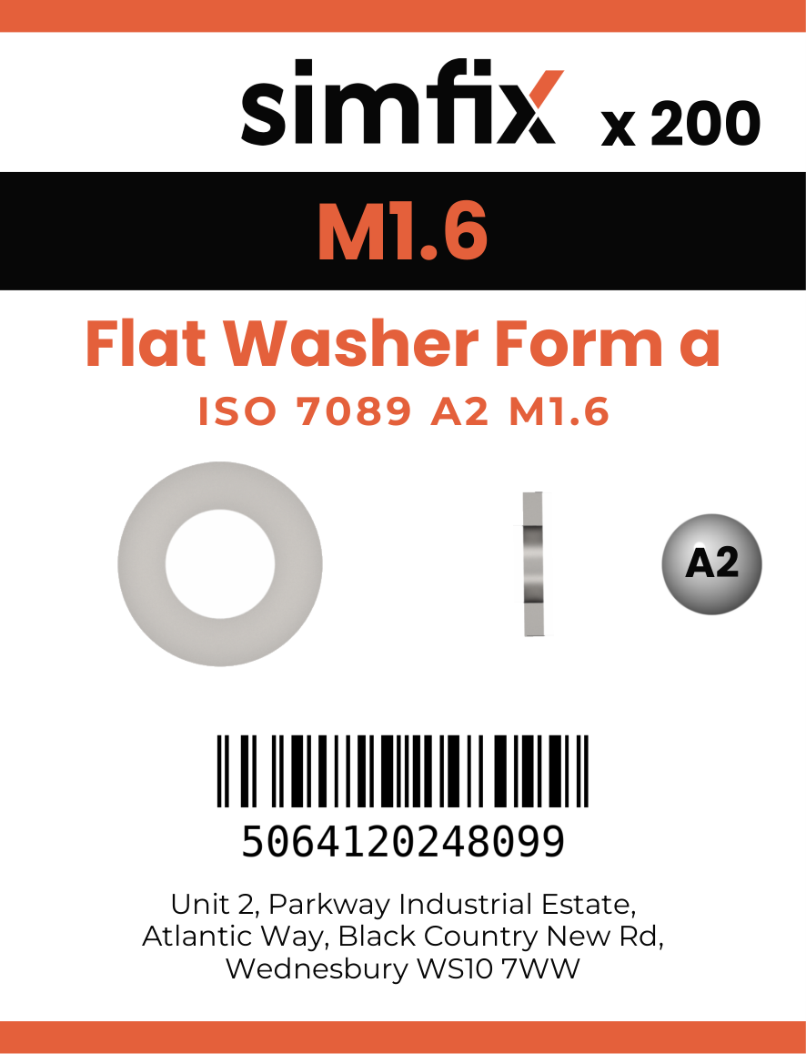 Simfix product label - 7089A2017-T