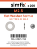 Simfix product label - 7089A2027-T