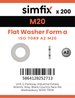 Simfix product label - 7089A2210-T